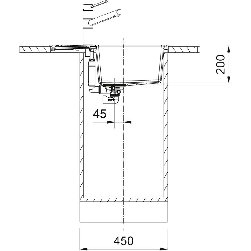 Мойка FRANKE Sirius 2.0 S2D 611-62 (143.0627.383) Способ монтажа врезной