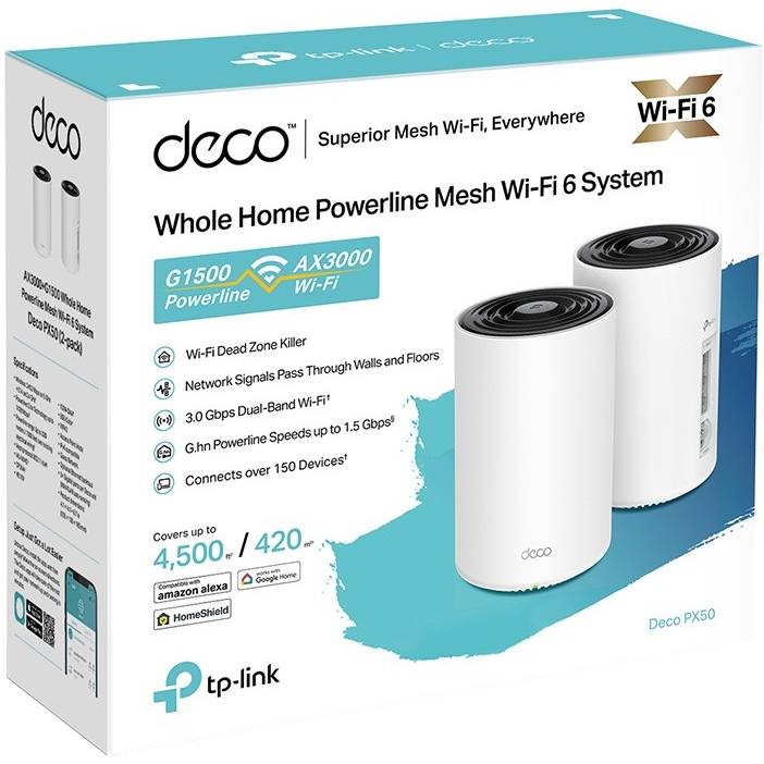 Заказать MESH система TP-LINK Deco PX50 (2-pack)