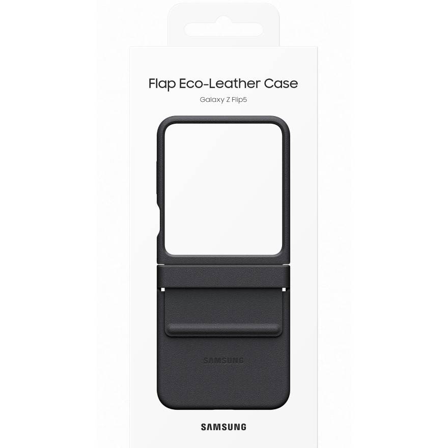 Чехол SAMSUNG для Galaxy Flip 5 Flap ECO-Leather Case Black (EF-VF731PBEGUA) Тип чехол-накладка