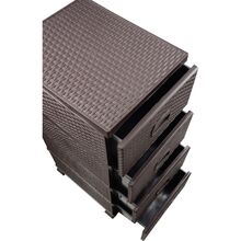 Комод VIOLET HOUSE 0357 Роттанг Brown