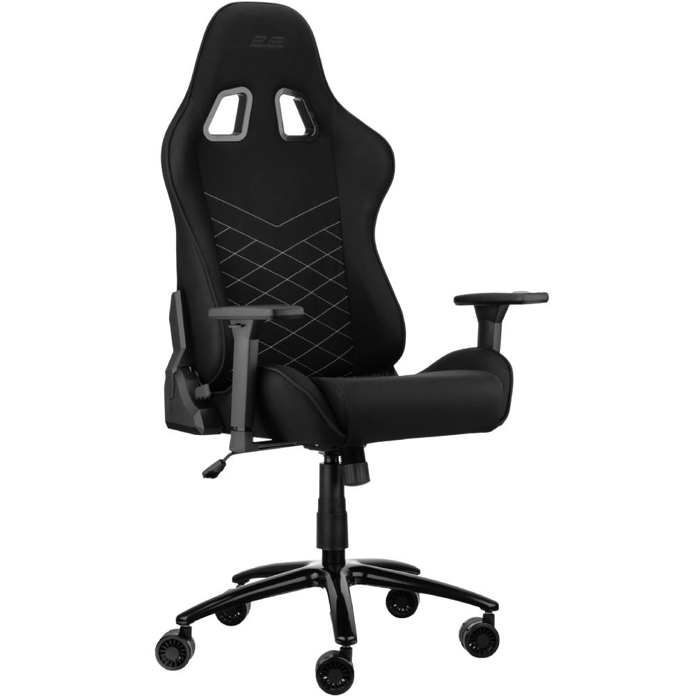 Крісло 2E GAMING Chair BUSHIDO Dark Grey Матеріал оббивки шкірозамінник