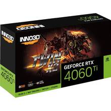 Відеокарта INNO3D RTX4060 TI Twin X2 8GB (N406T2-08D6-171153N)