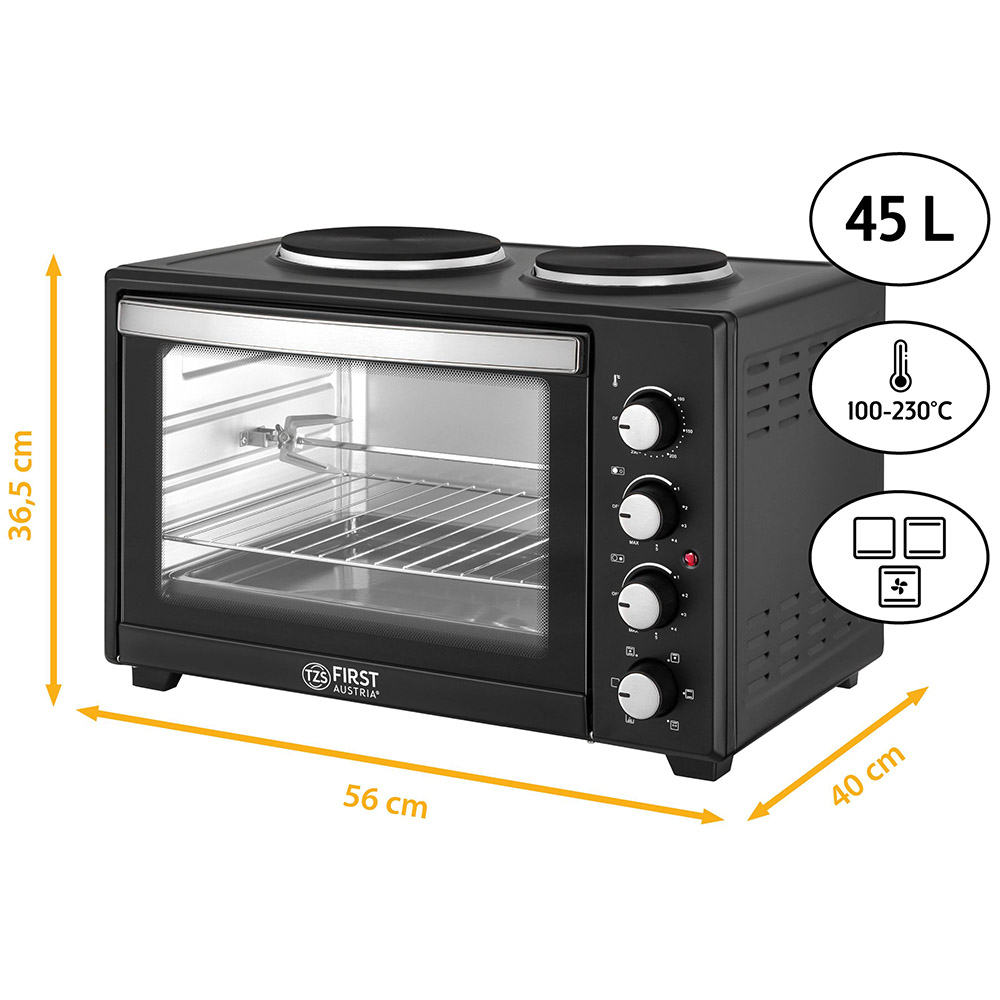 Електропіч FIRST FA-5045-4 Об'єм 45