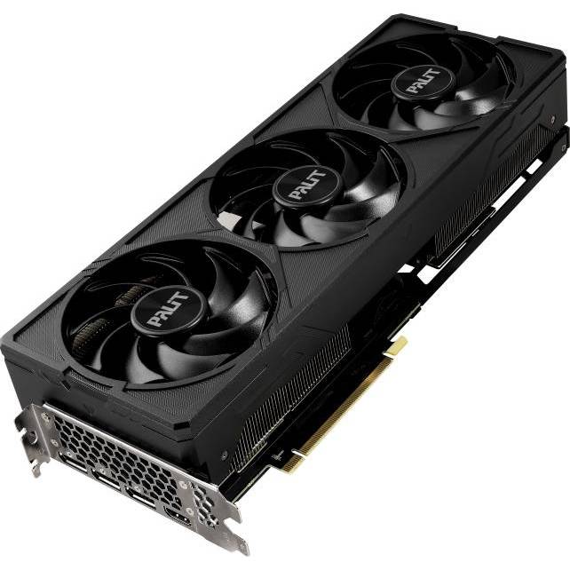 Видеокарта PALIT GeForce RTX 4070 TI JETSTREAM 12GB 192Bit 2310/2100MHz (NED407T019K9-1043J) Объем встроенной памяти, Гб 12