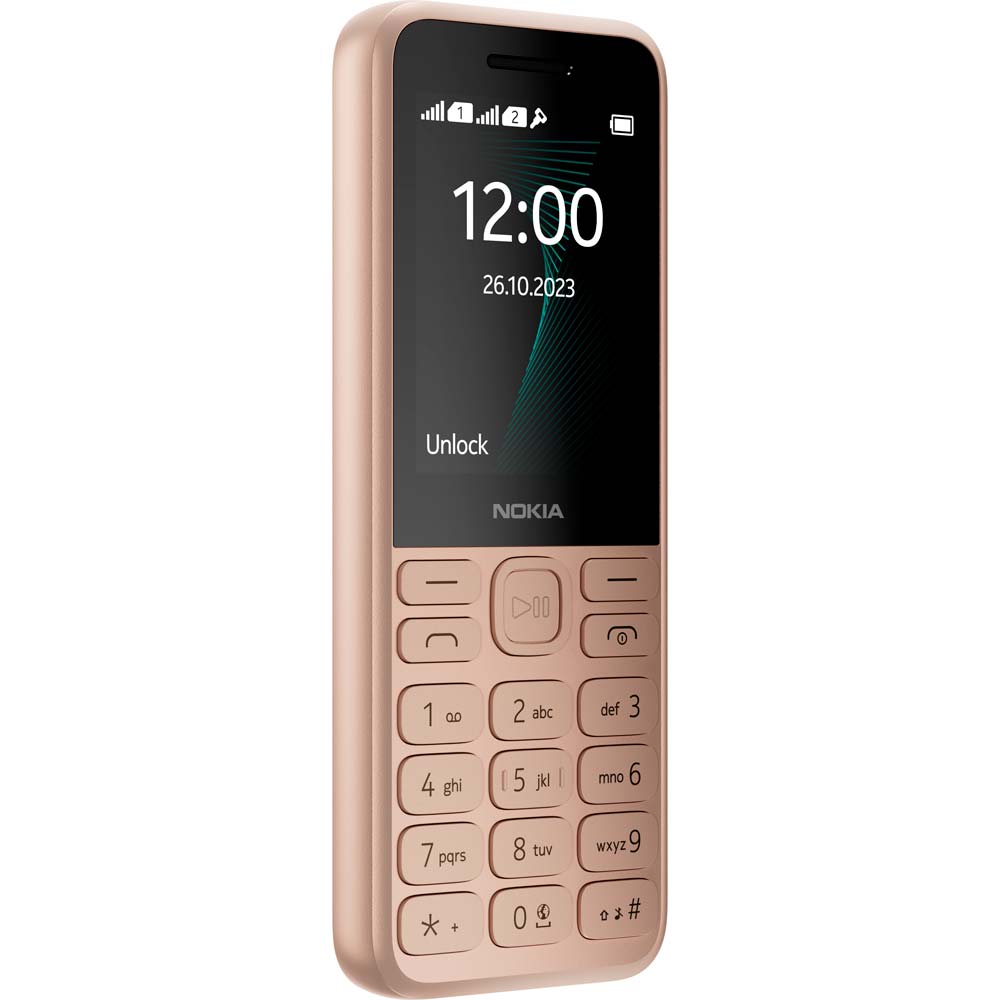 Мобильный телефон NOKIA 130 TA-1576 Dual SIM Light Gold Матрица TFT