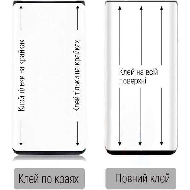 Захисне скло COLORWAY 9H FC glue для Xiaomi Redmi Note 12 5G black (CW-GSFGXRN125-BK) Тип скло