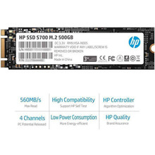 SSD накопитель HP 500GB S700 M.2 2280 SATA III 3D NAND Retail (2LU80A)