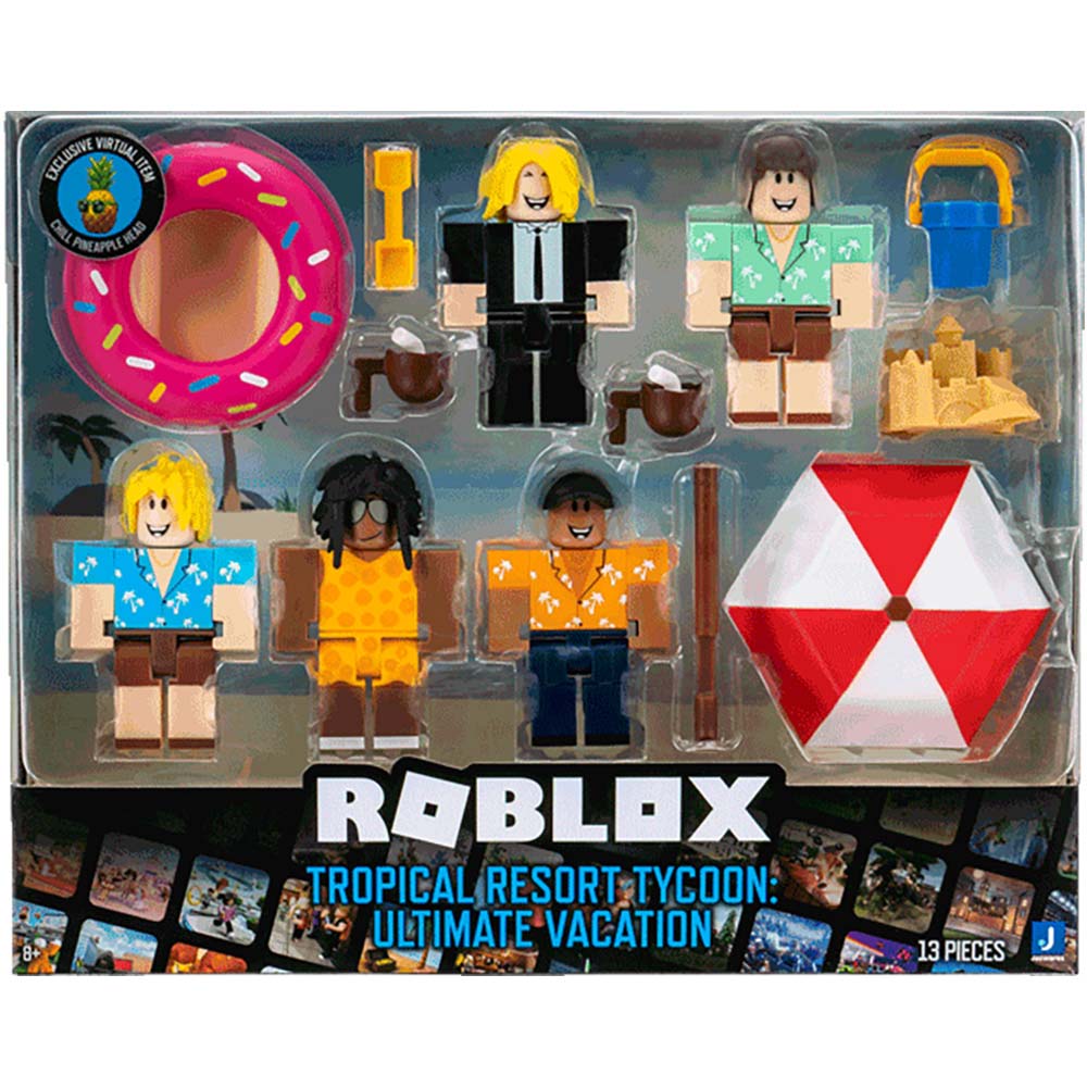 Ігровий набір Roblox Multipack Tropical Resort Tycoon: Ultimate Vacation W12 (ROB0687)