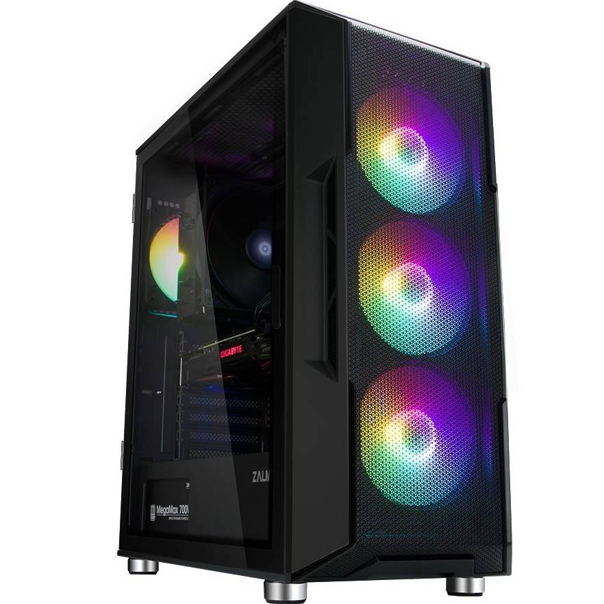 Корпус ZALMAN I3 Neo Black (I3NEOBLACK) Тип Midi-Tower