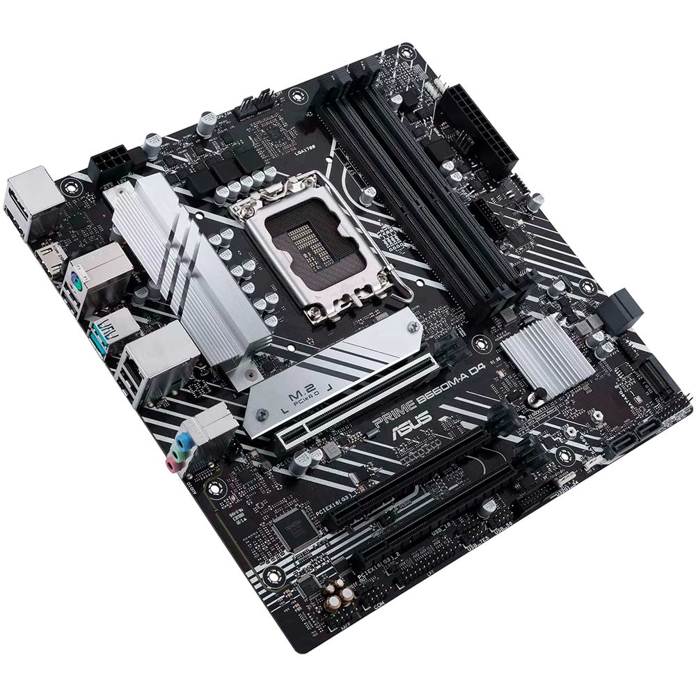 Материнська плата ASUS PRIME B660M-A D4-CSM s1700 mATX CSM (90MB19K0-M1EAYC) Сокет Intel 1700