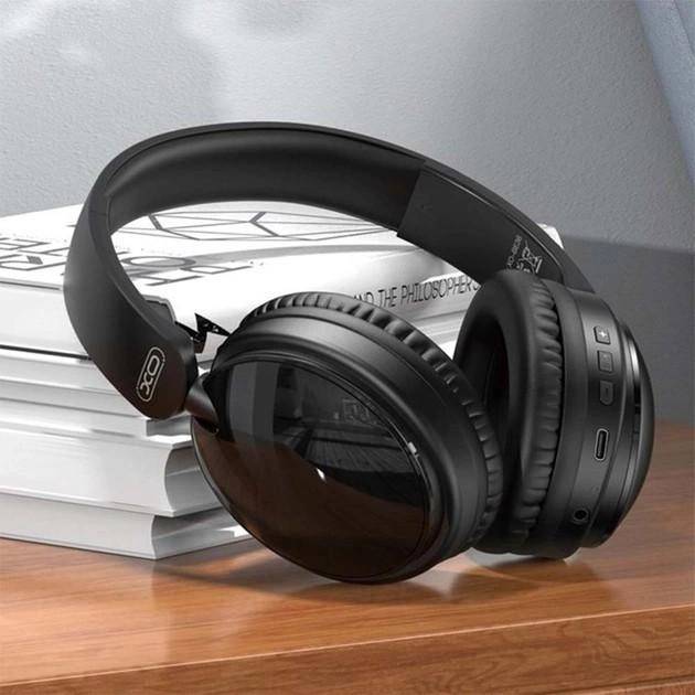 Гарнитура XO BE36 Bluetooth Stereo Black (XO-BE36-BK) Конструкция накладные (накладываются на ухо)