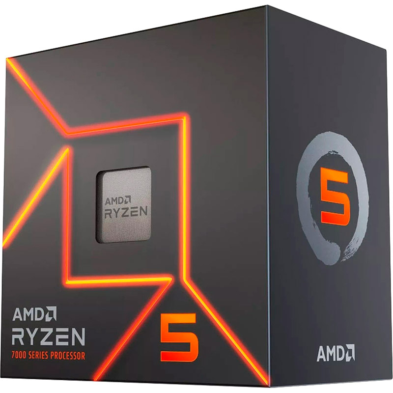 Процесор AMD Ryzen 5 7600 Box (100-100001015BOX) Призначення для настільного комп'ютера