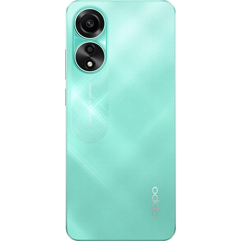 Смартфон OPPO A78 8/128 Gb Dual Sim Aqua Green Встроенная память, Гб 128