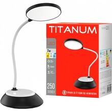 Настільна лампа TITANUM LED DC3 TLTF-022B Black
