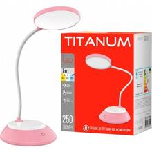 Настольная лампа TITANUM LED DC3 TLTF-022P Pink (26845