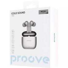 Гарнітура PROOVE Cold Sound TWS (49210silver/white)