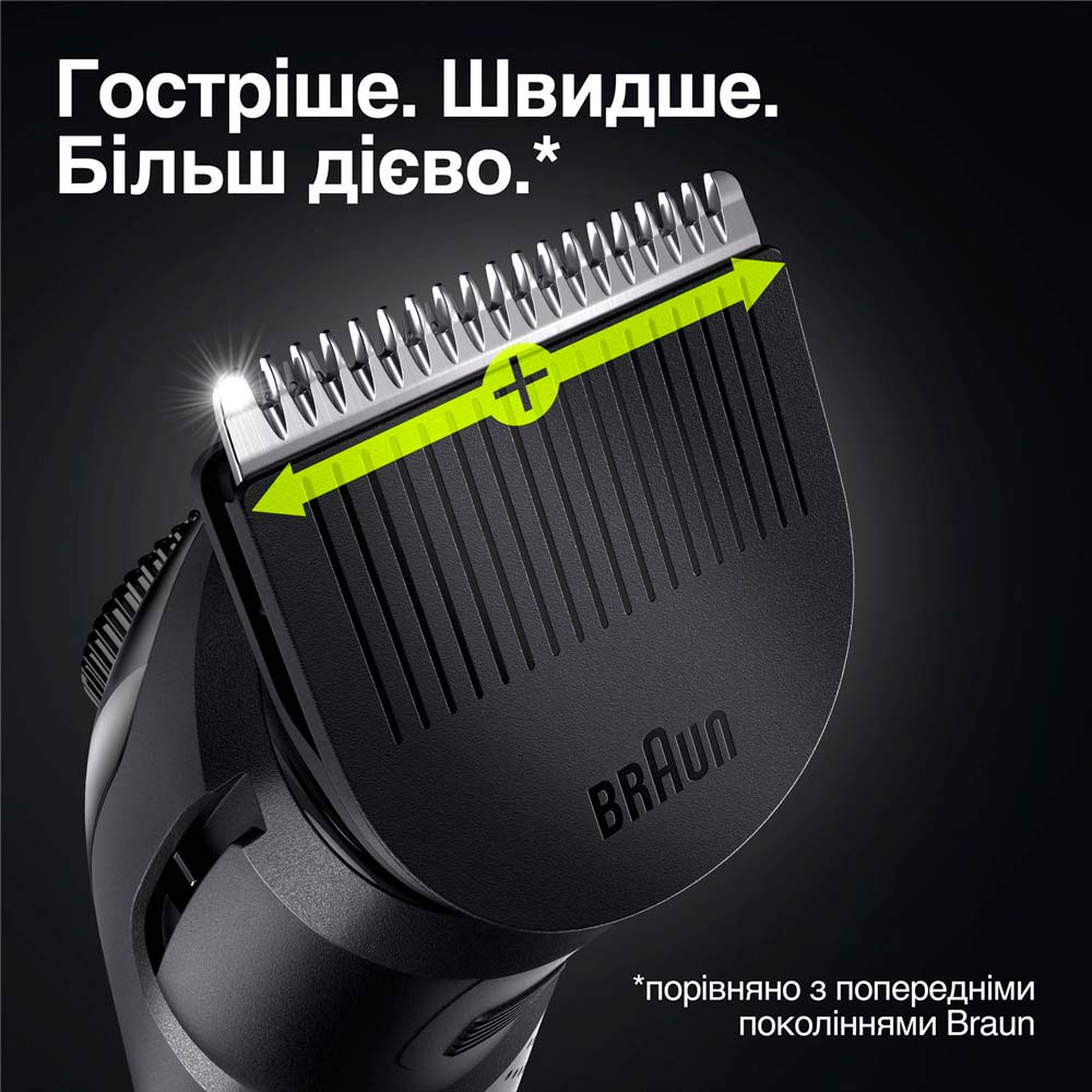 Зовнішній вигляд Тример BRAUN BeardTrimmer BT3322