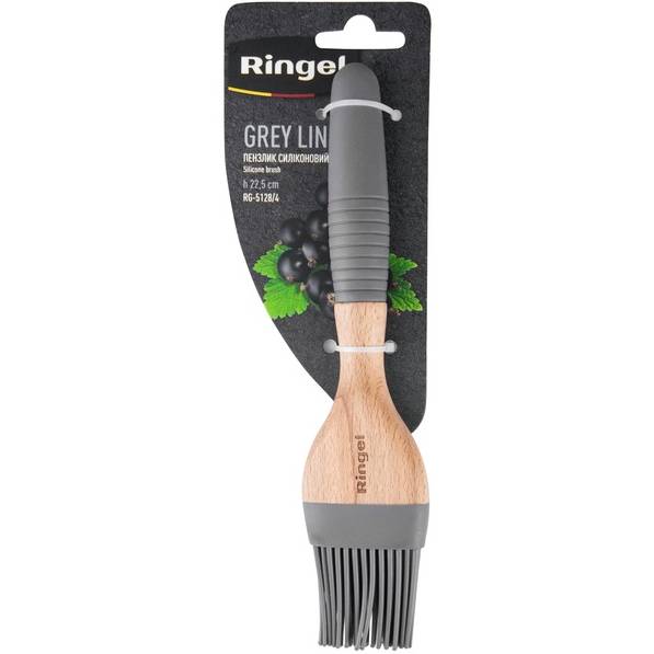 Кулинарная кисть RINGEL Grey line 22.5 см (RG-5128/4) Размеры 225