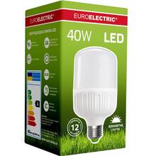 Лампочка EUROELECTRIC LED Plastic 40W E27 6500K (LED-HP-40276(P))