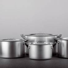 Набір каструль GUSTO GT-1600-05 3.5+4.5+6+8+10 л