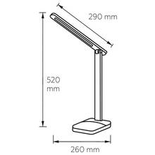 Настільна лампа EUROLAM LED 5W 3000-5000K White (LED-TLG-1(white))