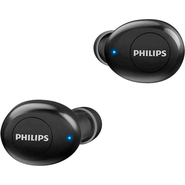 Гарнитура PHILIPS TAT2205 IPX4 True Wireless Black (TAT2205BK/00) Крепление TWS (без провода)