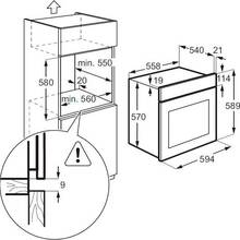 Духова шафа ZANUSSI OPZB4210W