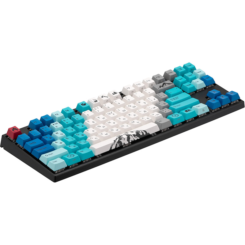 Клавиатура VARMILO VEM87 Summit R1 EC V2 Rose EN/UKR (A33A050B0A3A17A007) Класс игровая