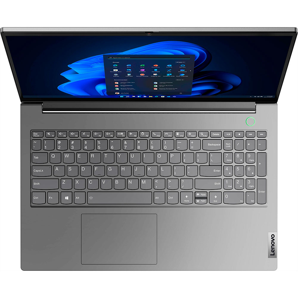 Зовнішній вигляд Ноутбук Lenovo ThinkBook 15 G4 IAP Mineral Grey (21DJ00P5RA)