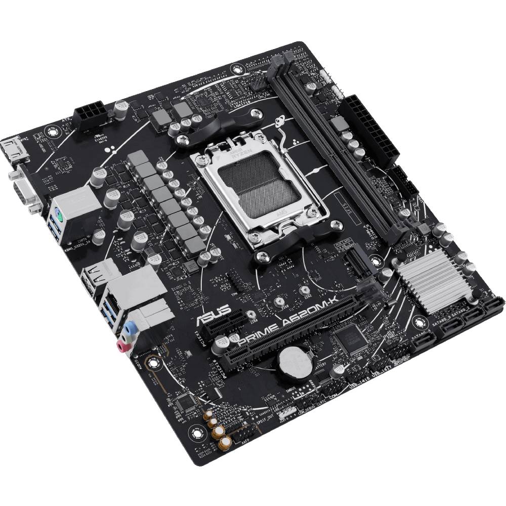 Материнська плата ASUS PRIME A620M-K (90MB1F40-M0EAY0) Сокет AMD AM5