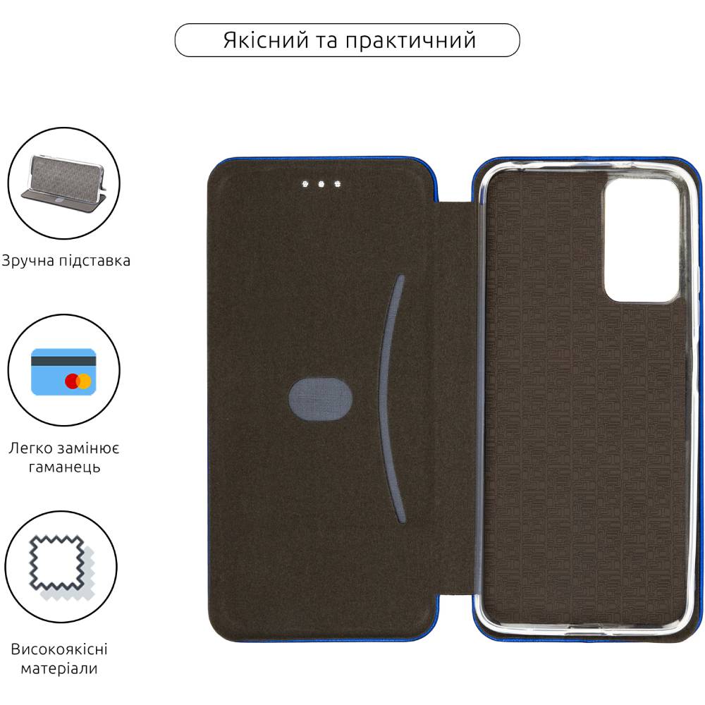 Чехол ARMORSTANDART G-Case для Xiaomi Redmi Note 12S 4G Blue (ARM67508) Тип чехол-книжка