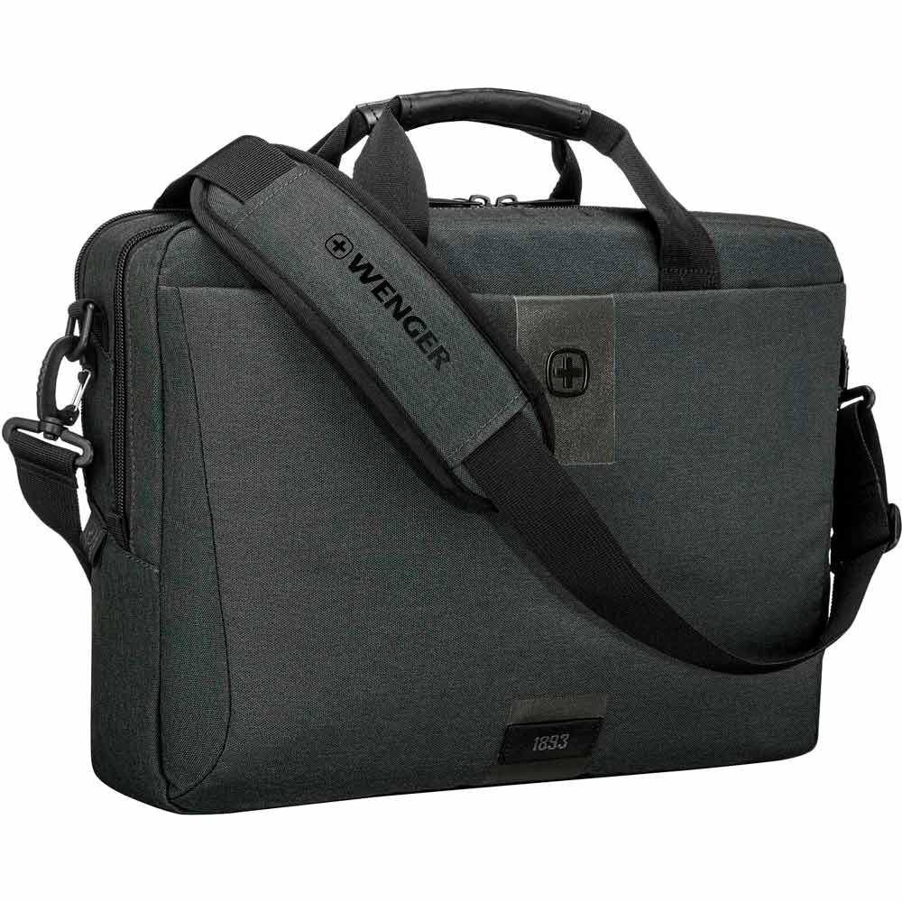 Для ноутбука Wenger MX ECO Brief 16" Anthracite (612263) Матеріал поліестер
