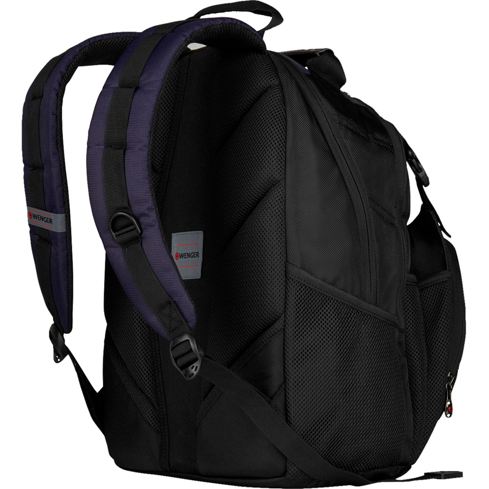 Рюкзак WENGER Sherpa 16" Black Grey (606486) Об’єм 27