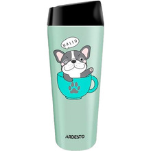 Термокухоль ARDESTO Coffee time Frenchie 450 мл Green (AR2645DG)