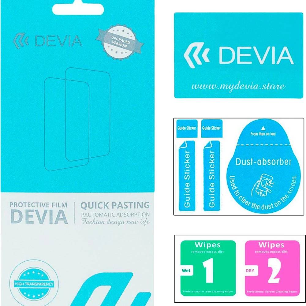 Захисна плівка DEVIA для Apple iPhone 15 (DV-IP-15) Тип плівка