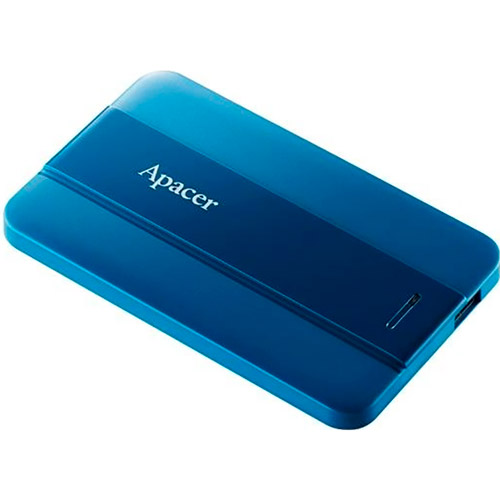 Зовнішній жорсткий диск APACER AC237 1TB USB 3.2 Blue (AP1TBAC237U-1) Ємність 1 Тб