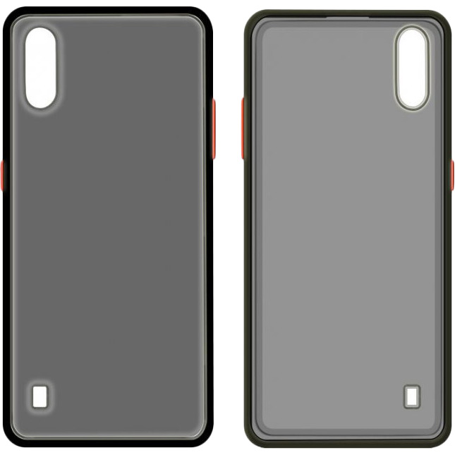 Чехол INTALEO Smoky для Samsung Galaxy A01 (A015) Black (1283126500565) Тип чехол-накладка