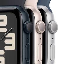 Смарт-часы APPLE Watch SE 2023 GPS 40mm Silver Alum Storm Blue Sp/b - S/M (MRE13QP/A)
