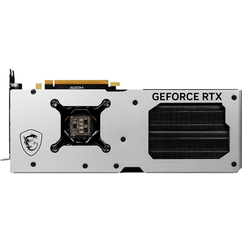 Видеокарта MSI NVIDIA RTX 4070 12Gb 192Bit 2730/21000MHzGAMING X SLIM WHITE (RTX 4070 GAMING X SLIMWHITE12G) Объем встроенной памяти, Гб 12