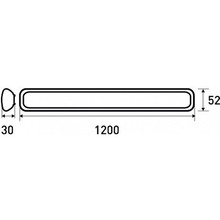 Світильник EUROLAMP LED IP65 36W 5000K (LED-FX(1.2/0.052)-36/50)