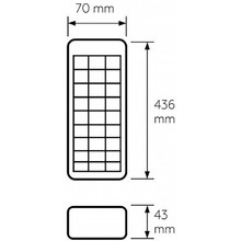 Світильник EUROLAMP 60 SMD 12W 6500-7000K (20) (EM-60SMD/12W)