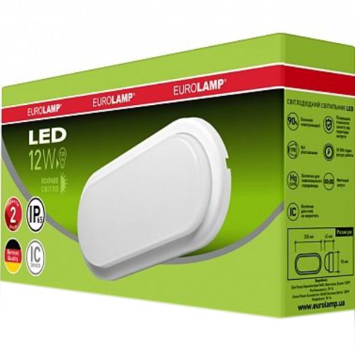 Світильник EUROLAMP LED 12W 5500K (LED-NLS-12/55(F)) Тип стельовий