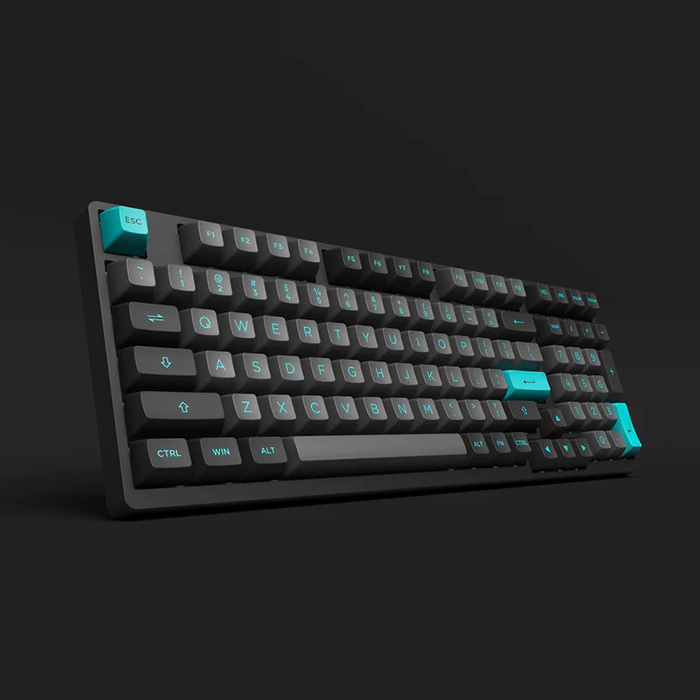 Клавіатура AKKO 3098B Black&Cyan CS Jelly White (6925758617635) Клас ігрова