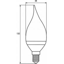 Світлодіодна лампа EUROELECTRIC CW-6W-E14-4000K 4 шт (LED-CW-06144(EE)(4))