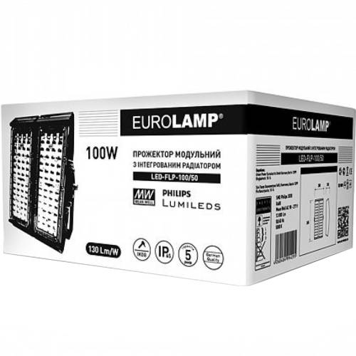 Прожектор EUROLAMP LED 100W 5000K (LED-FLP-100/50) Тип живлення від мережі