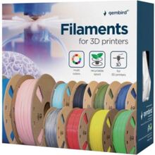 Пластик для 3D принтера GEMBIRD PLA 1кг 1.75мм Matte Navy Blue (3DP-PLA-01-MTNB)