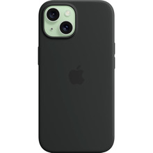 Чехол APPLE для iPhone 15 Silicone Case with MagSafe Black (MT0J3ZM/A)