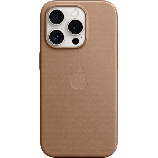 Чохол APPLE для iPhone 15 Pro FineWoven Case with MagSafe Taupe (MT4J3ZM/A) Тип чохол-накладка