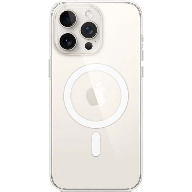 Чехол APPLE для iPhone 15 Pro Max Clear Case with MagSafe (MT233ZM/A) Тип чехол-накладка