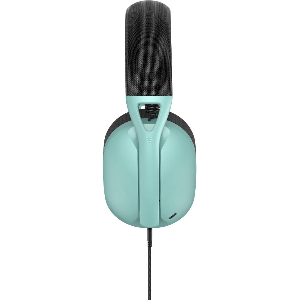 Гарнитура HATOR Hyperpunk 2 USB 7.1 Black/Mint (HTA-848) Конструкция полноразмерные (полный обхват уха)